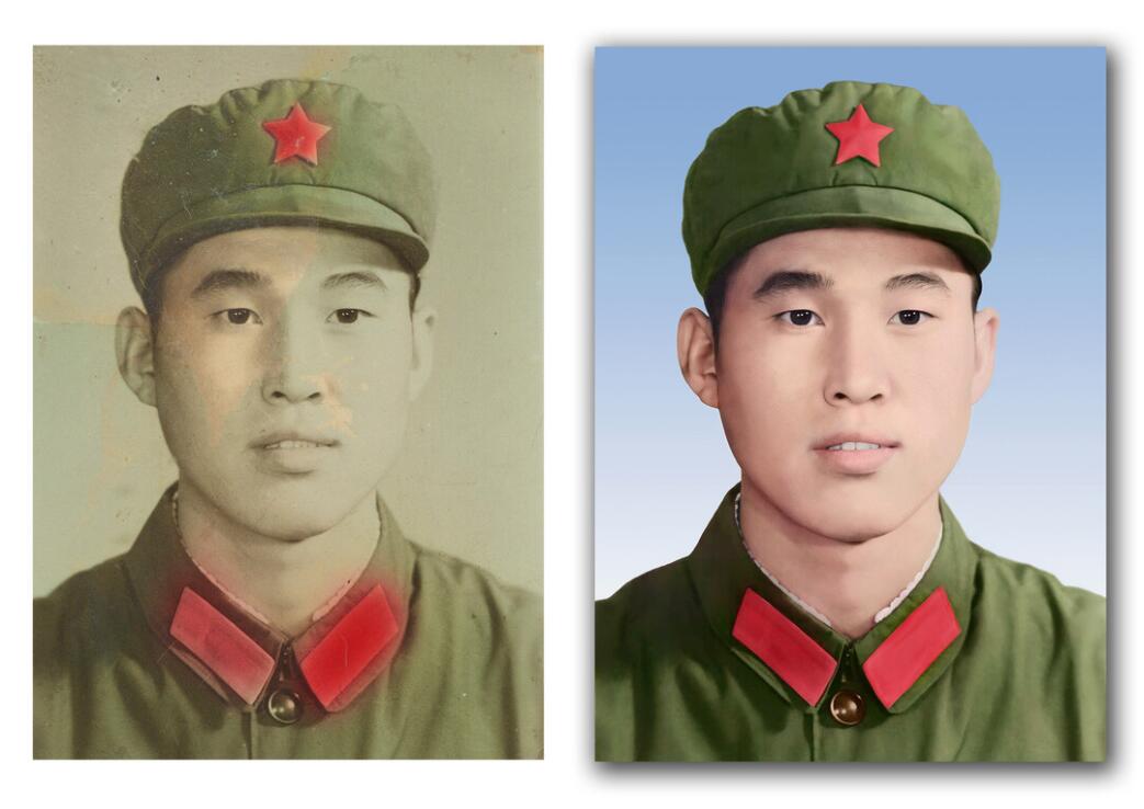 察哈尔右翼中破损照片修复-18