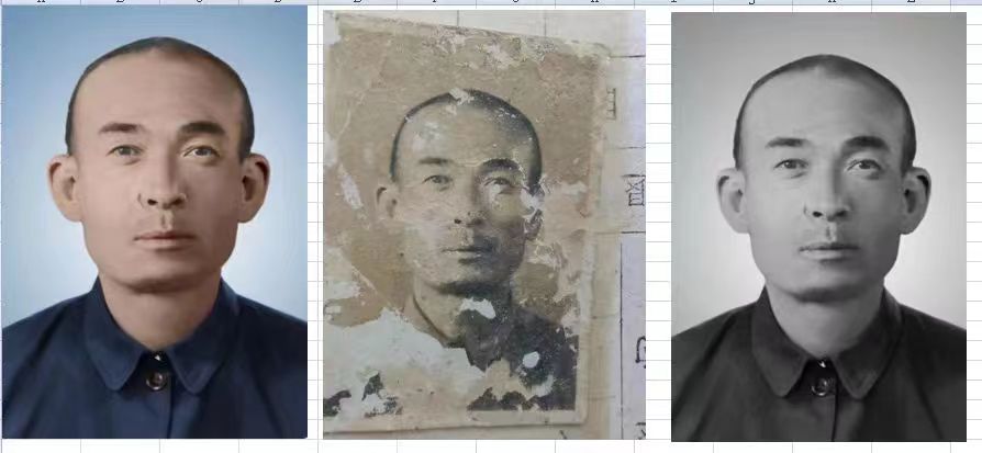 察哈尔右翼中老照片模糊修复-21
